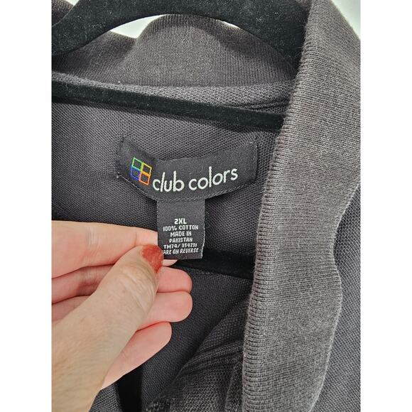 Rensselaer Polytech Mens Sz 2XL Short Sleeve Polo Shirt Black Embroidered - Picture 3 of 4